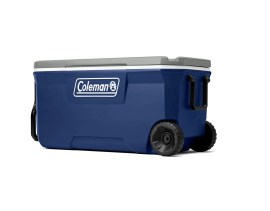 Caixa Térmica Em Poliuretano Com Termômetro e Rodas Azul - 94,6 Litros - 100QT Lakeside - Coleman